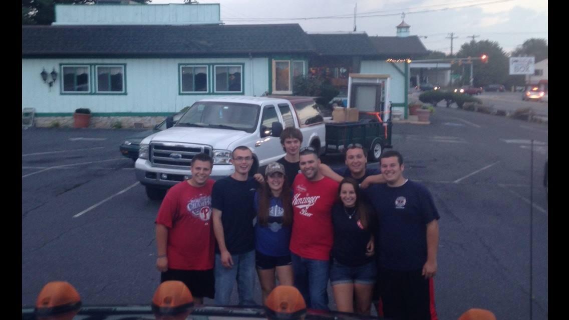 We met through mutual friends at a tractor pull at The Buck  in Lancaster