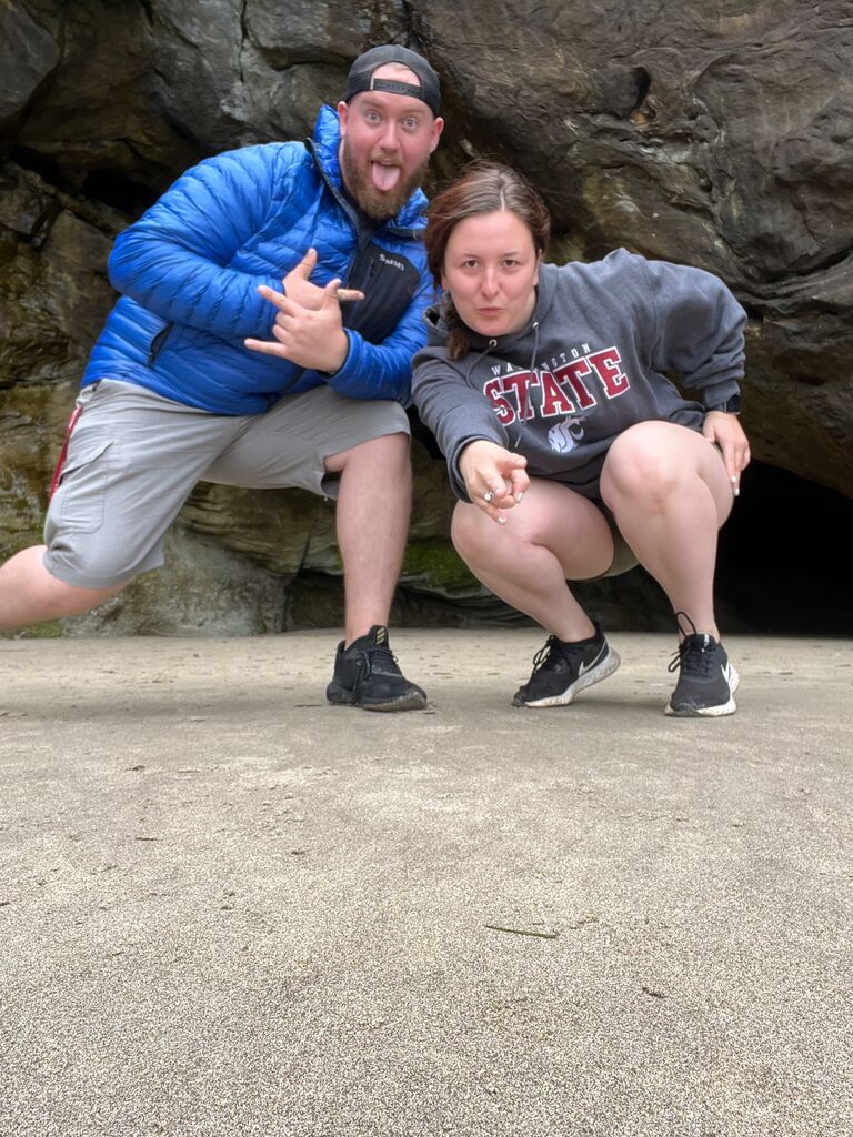 If they are not at Ruby Beach, you can find them all the way down in Oregon at Canyon Beach.