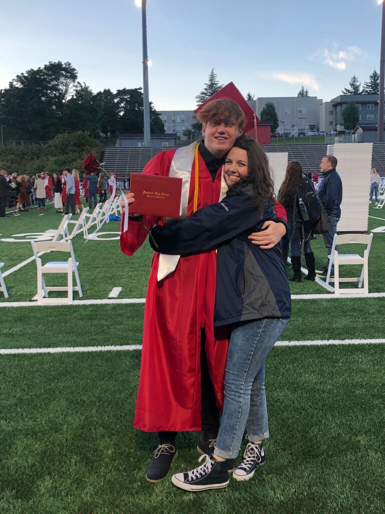 Stuart’s graduation