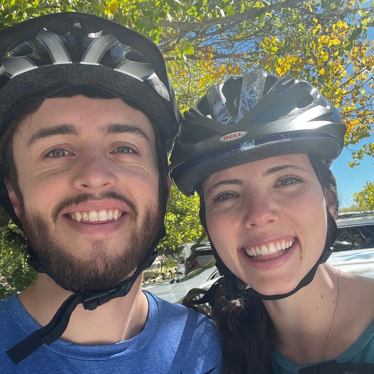 We celebrated one year of dating with a bike ride to Bike in Coffee. It was a year filled with love and many fun adventures. 