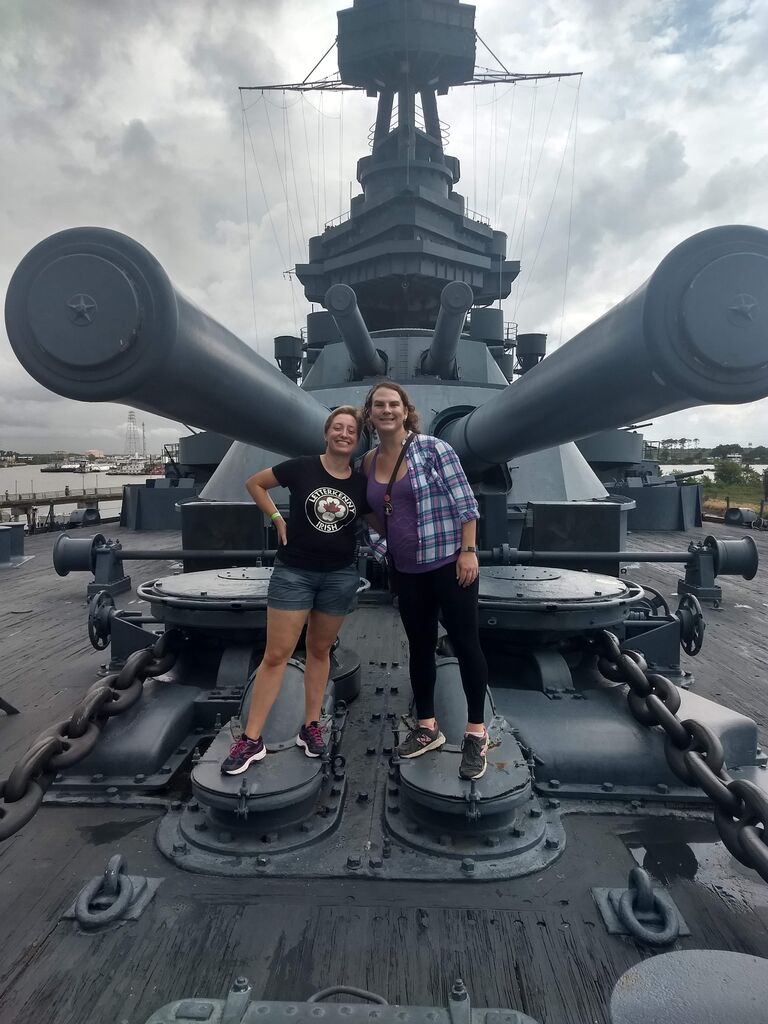 Justine and Tori go to Battleship Texas