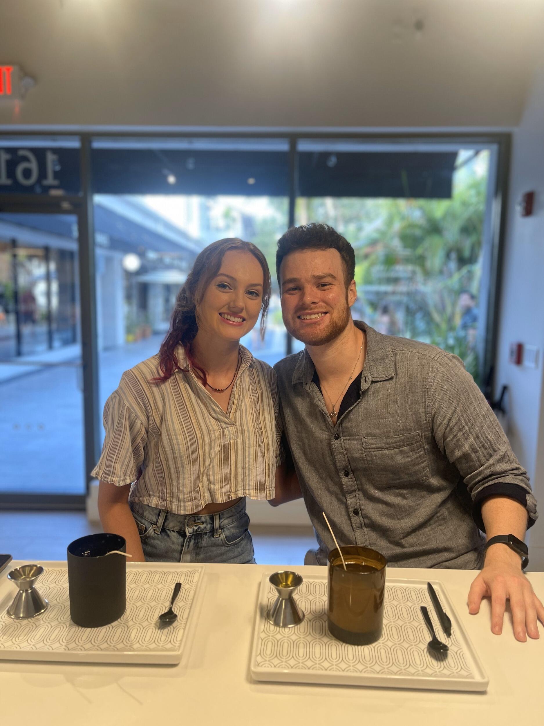 Owen and Allison have their first "real" date making candles at Hyde park
