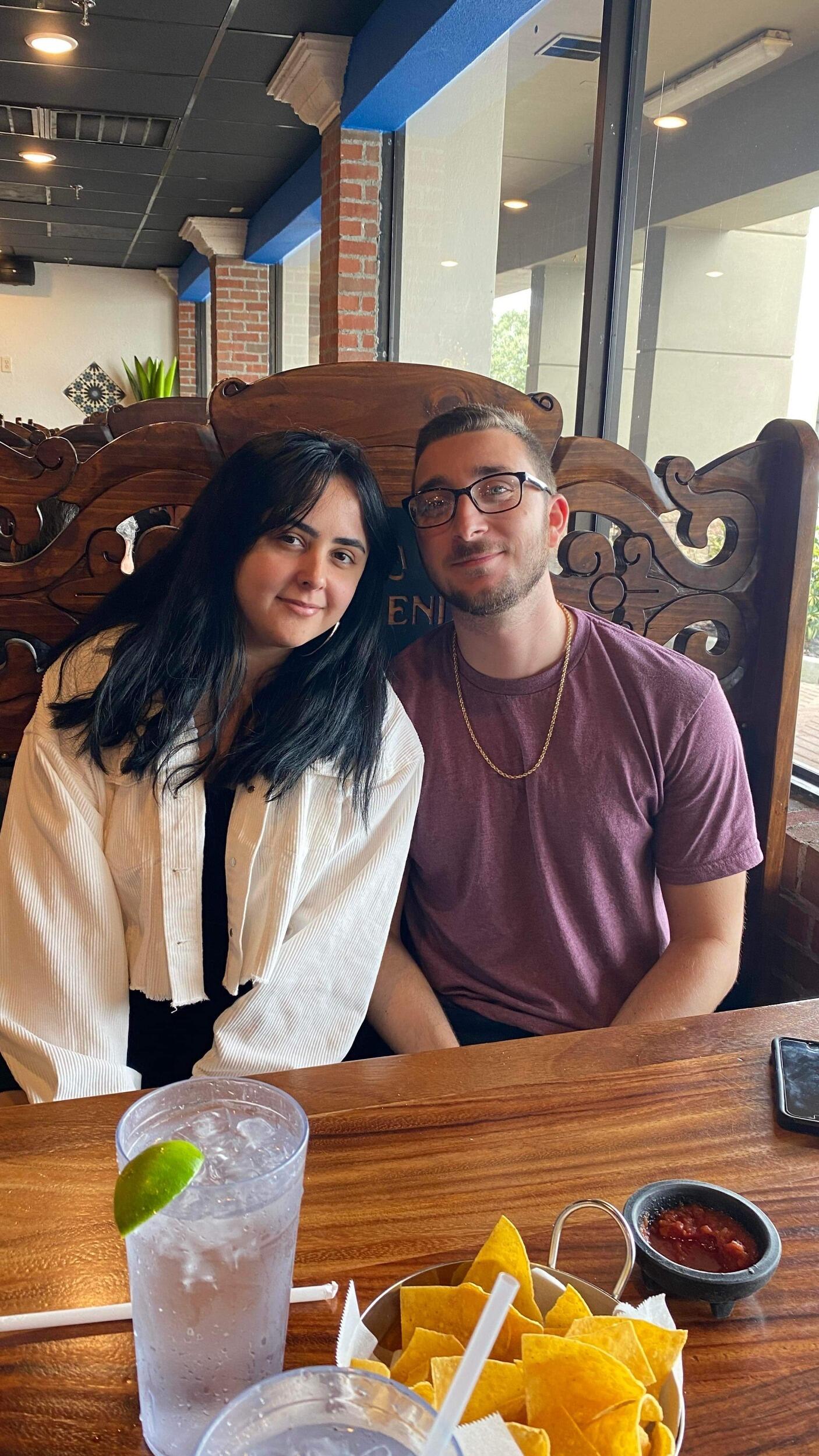 Our first picture together