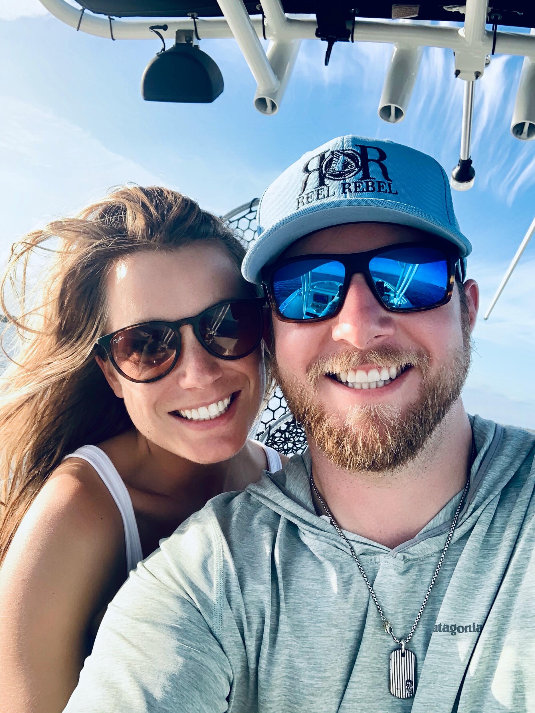 Our first photo together