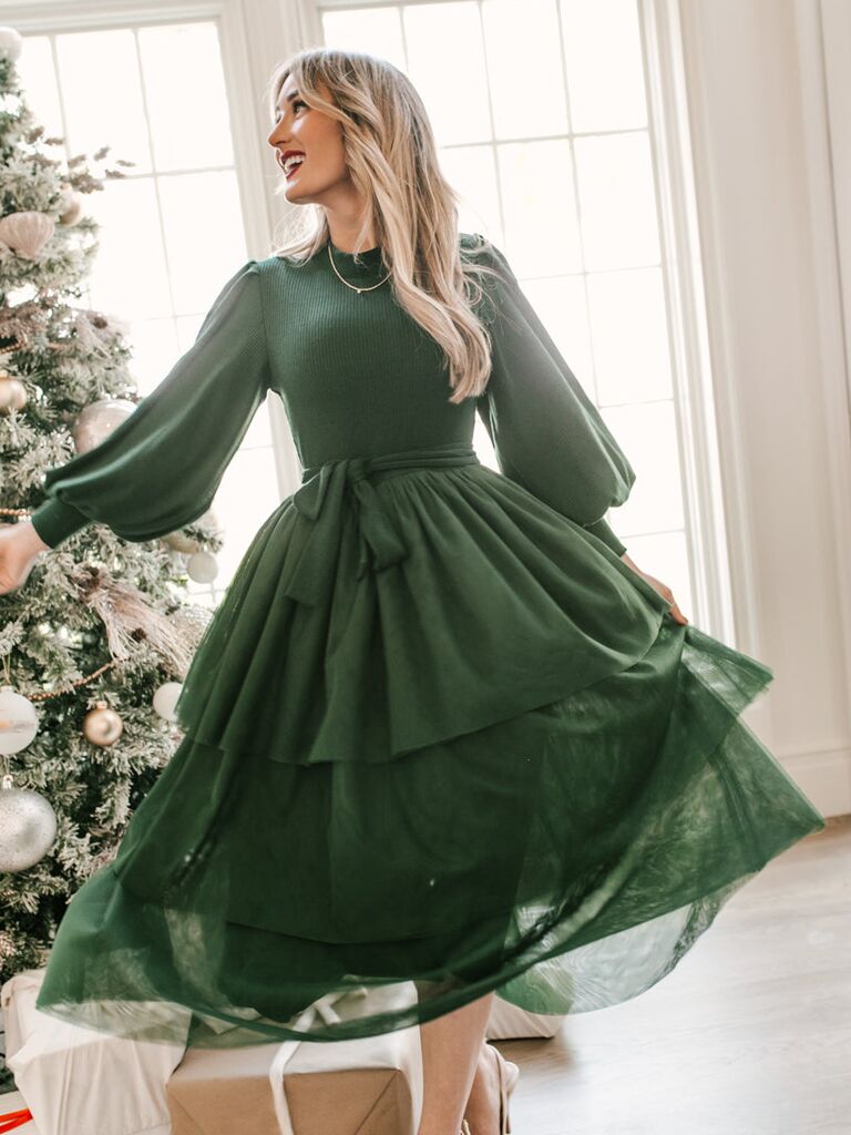 35 Winter Wedding Guest Dresses to Wear This Season 2023