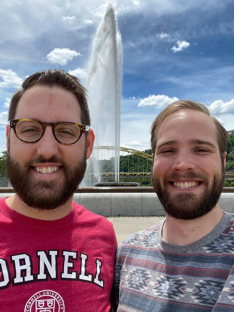 Austin and Jason moved to Pittsburgh to further their careers. During their time in Pittsburgh, they adopted a three-year old cat, Gal and met many wonderful people. 