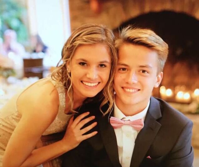Taylor's wedding, he was my date. 