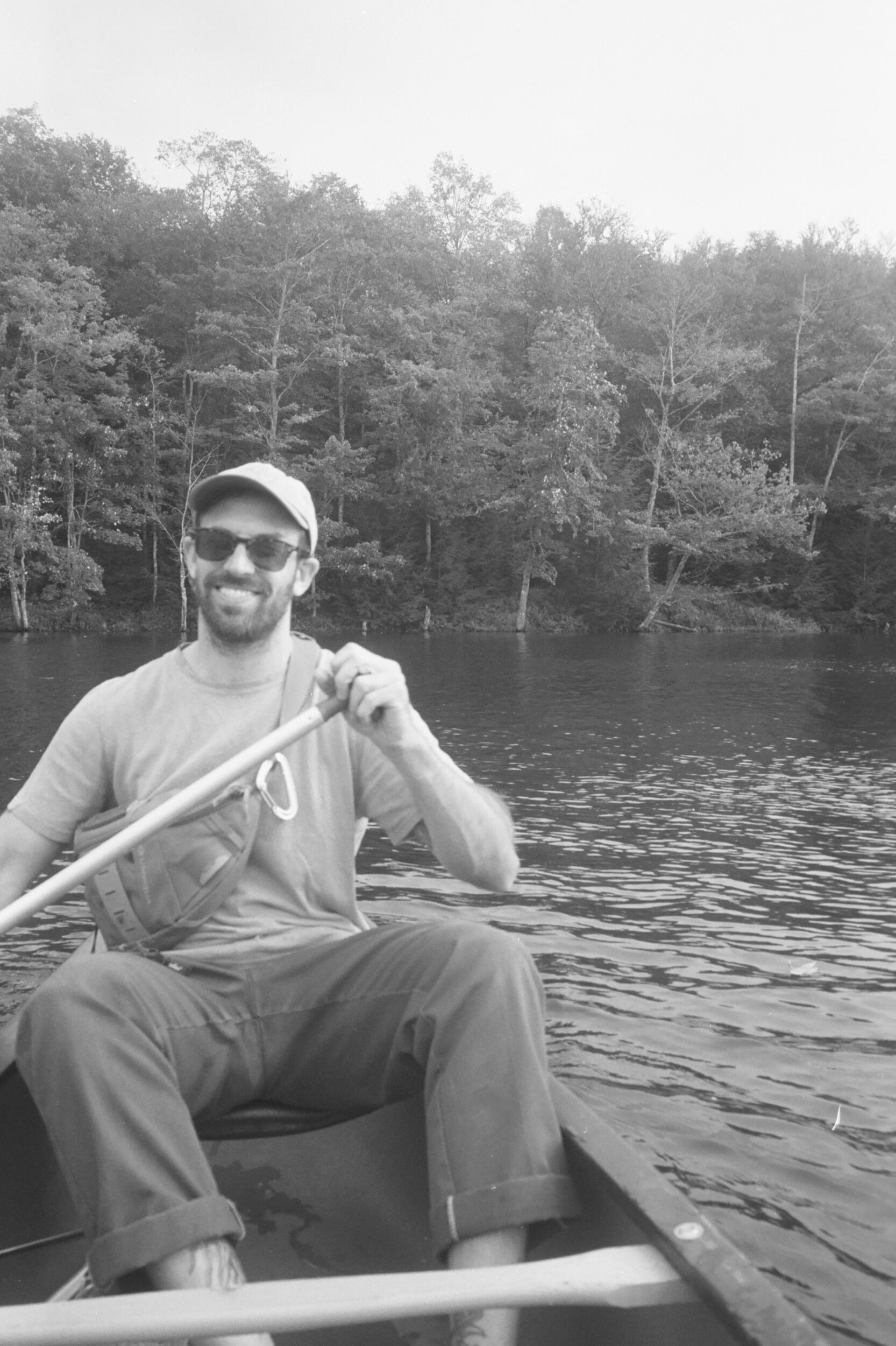 Erik's fishing career begins.