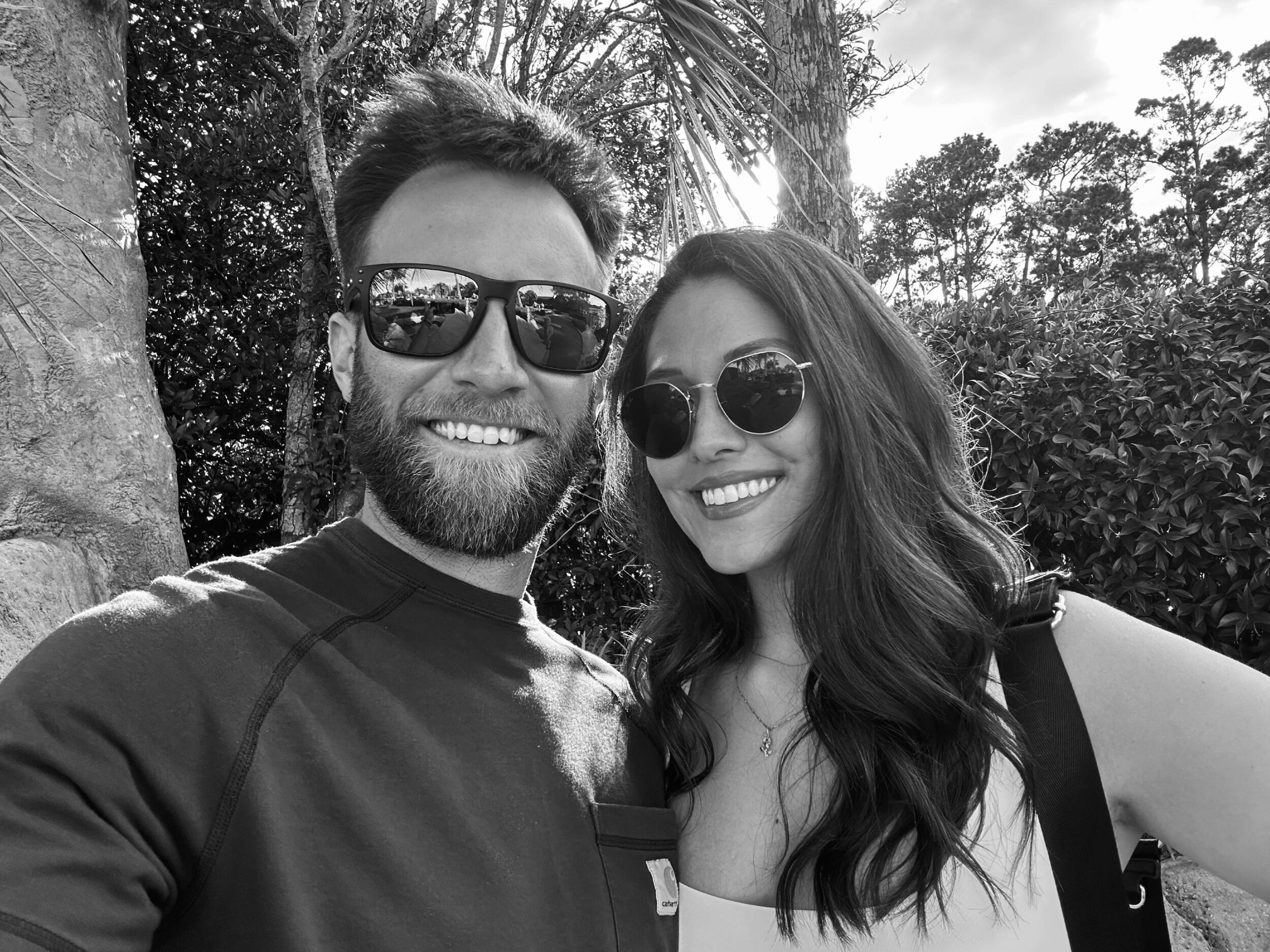 Hailea and Austin's first vacation together to Sunset Beach, NC.