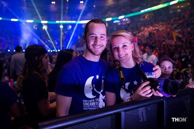 Serving together on the same THON Photography Committee
