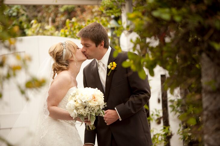 Bride And Groom First Look