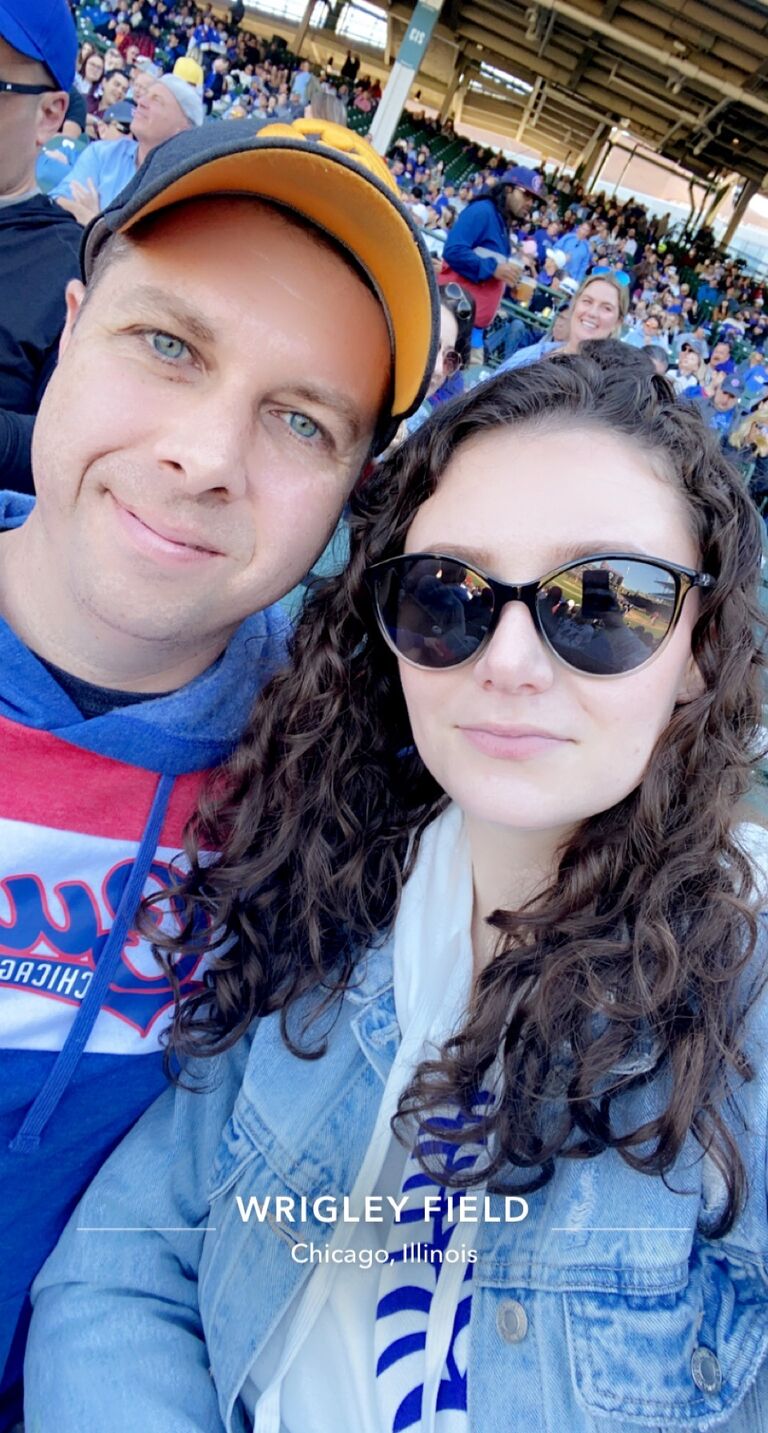 Luke's birthday at Wrigley, Chicago