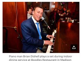 Brian Dishell Singer & Pianist - Singing Pianist - West Bloomfield, MI - Hero Gallery 1