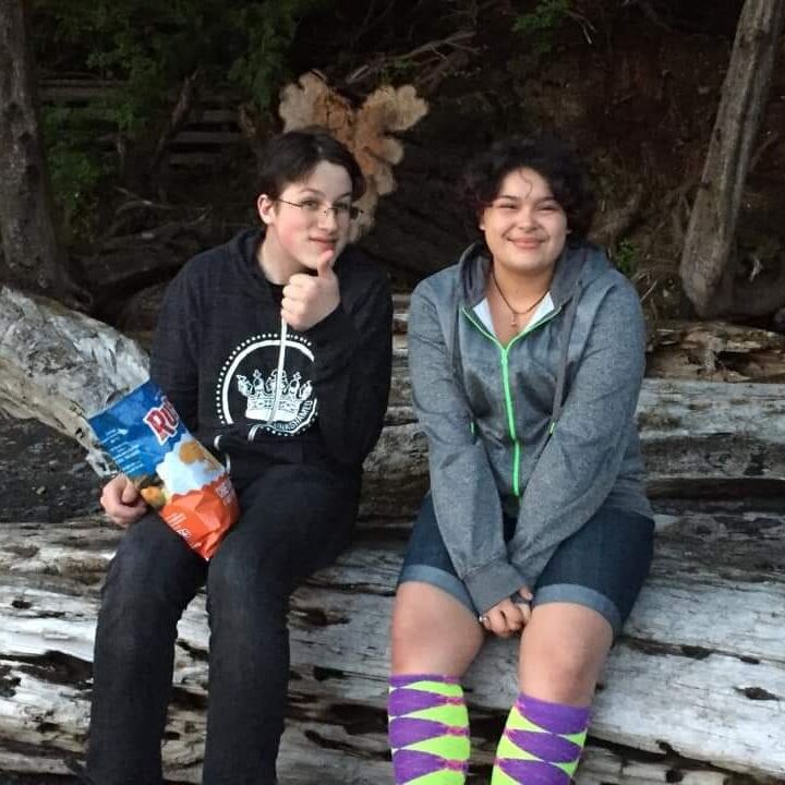 We met freshman year at Kayhi, but waited till sophomore year to start dating!