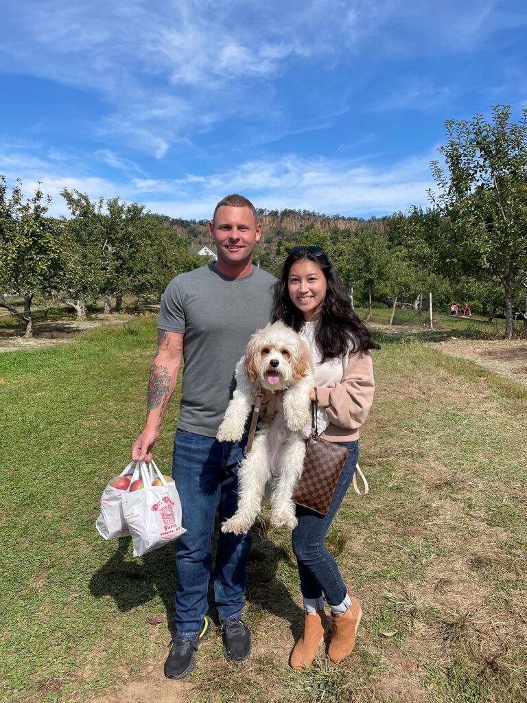 Apple Picking at Dr. Davies Farm 
