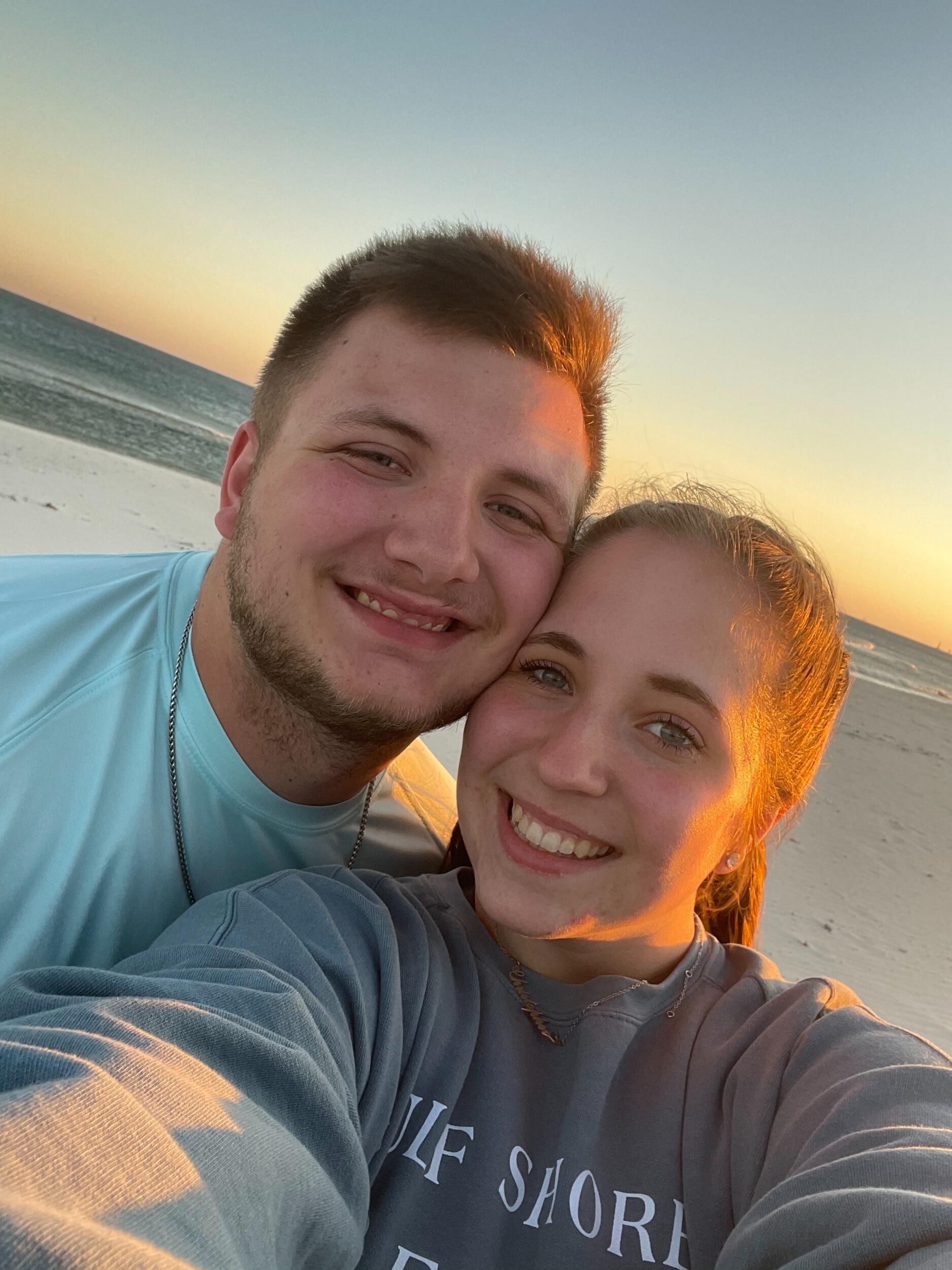 Our first trip together - Gulf Shores, Alabama! We are so lucky to have gotten to travel to so many places together this far! 
