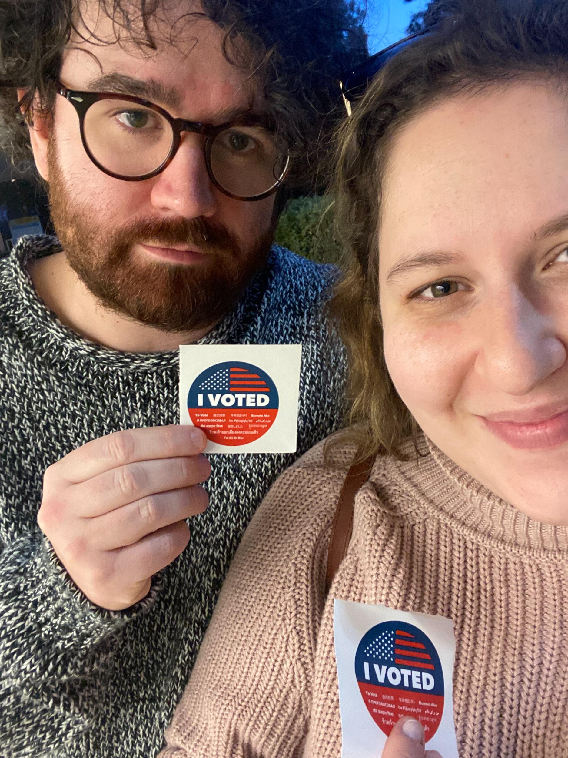 Gabrielle & Ryan want YOU to vote in your local elections! 