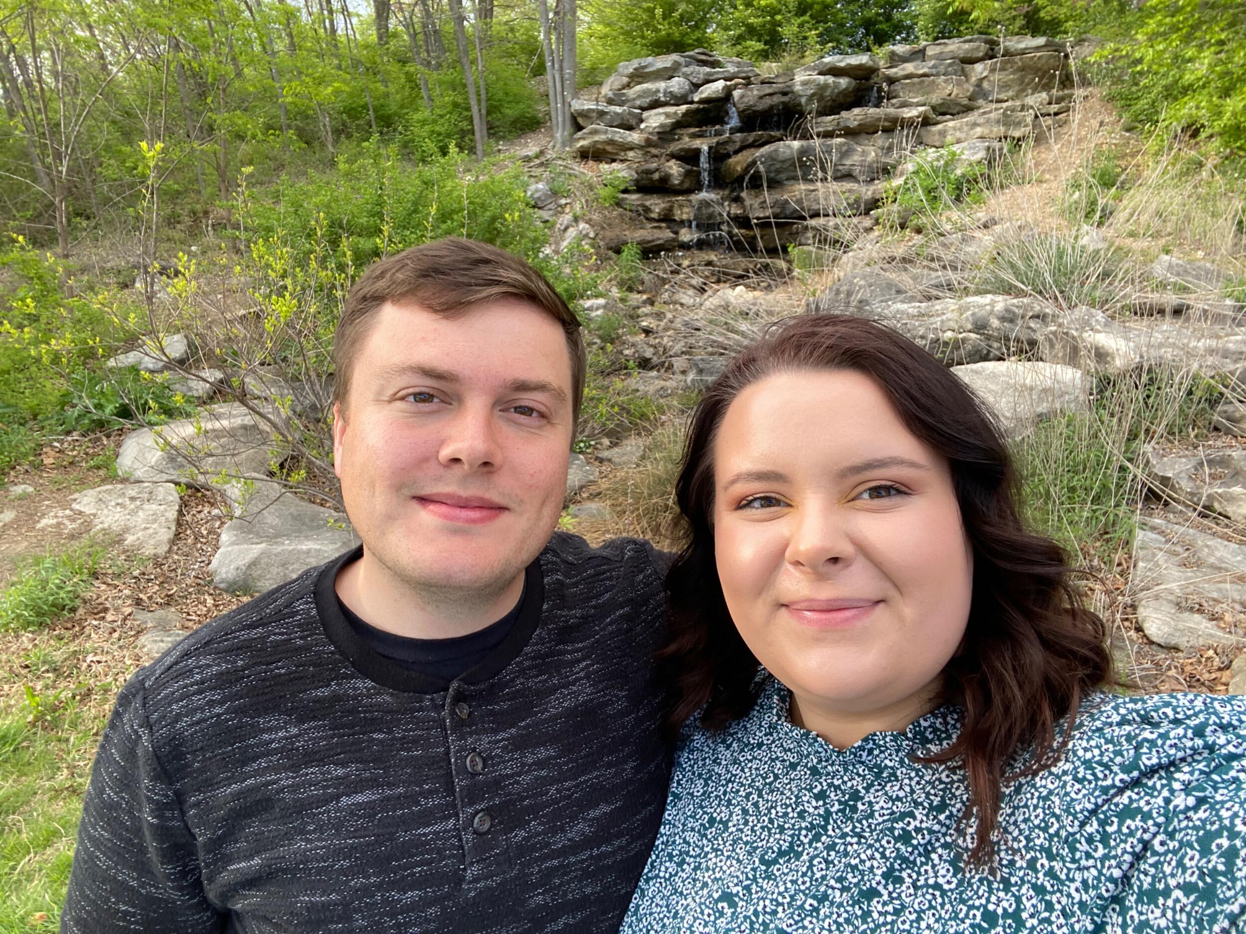 Taken on a walk in Columbia, MO during Sue’s cousin Maggie’s wedding reception.