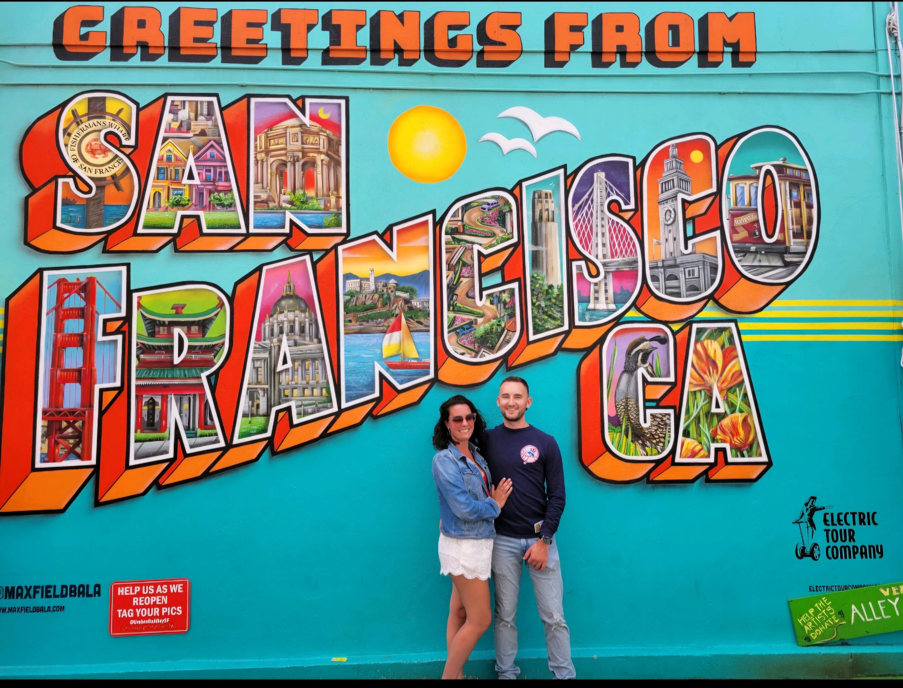 Paul and Colleen took their first vacation to California. Colleen told Paul she loved him for the very first time. (He said it 1st a month before but she didn't believe him)