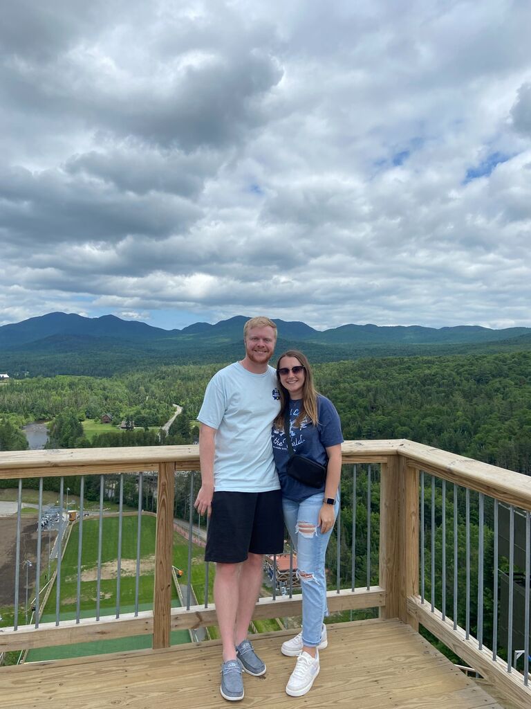 Trip to Lake Placid, New York with family.