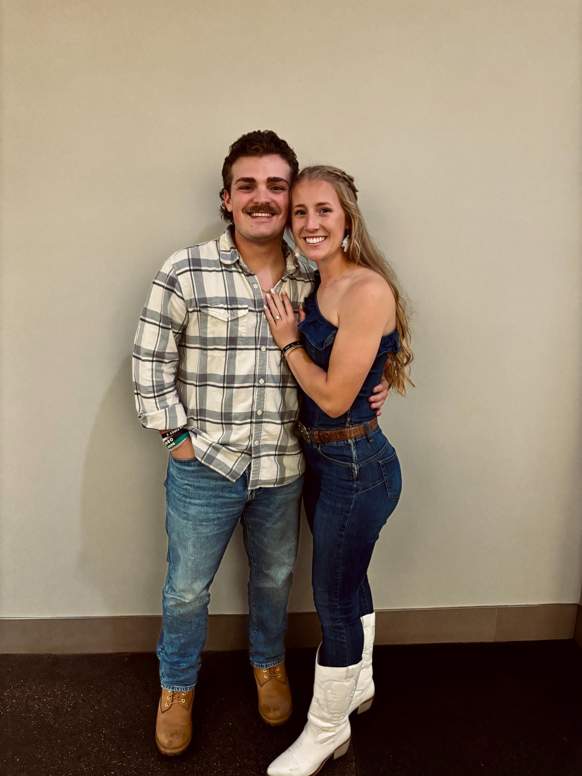 Lainey Wilson and Zach Top! We love our country concerts.