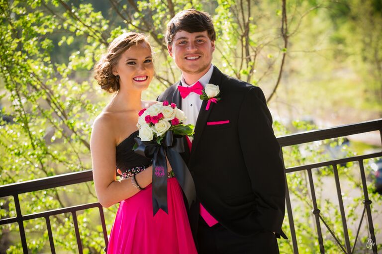 Our first prom together, Taelor's sophomore and Carter's junior year 