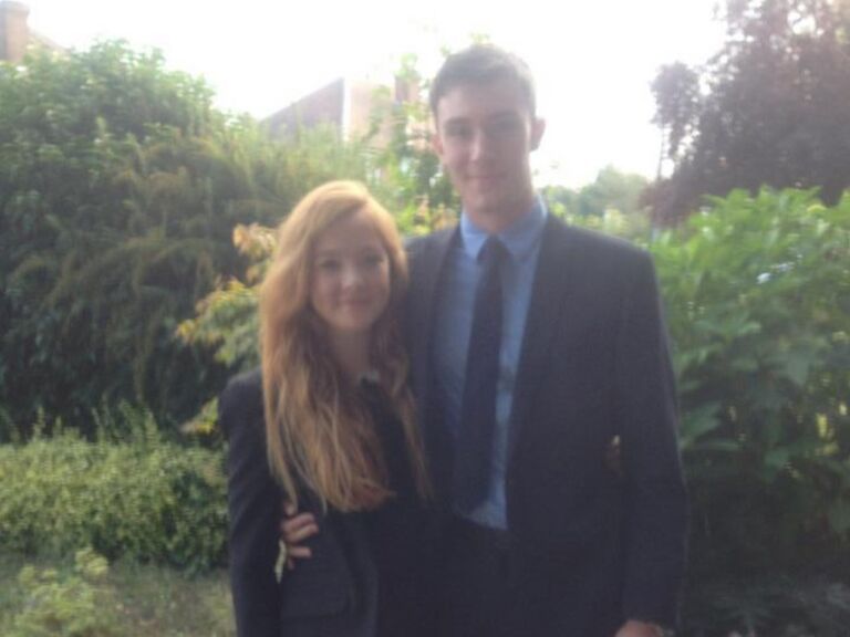 First day of sixth form together