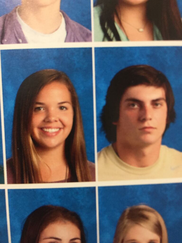 Dunn & Dunson! Side by side in the year book! 
