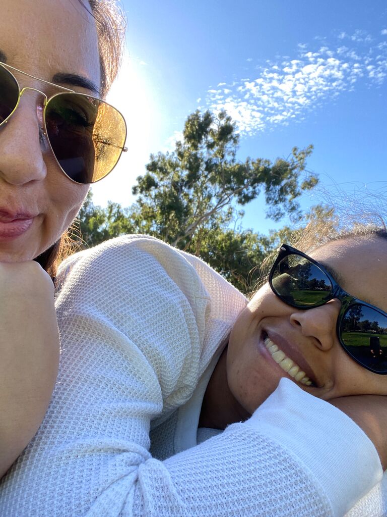Getting to know each other during warm fall days in San Diego!