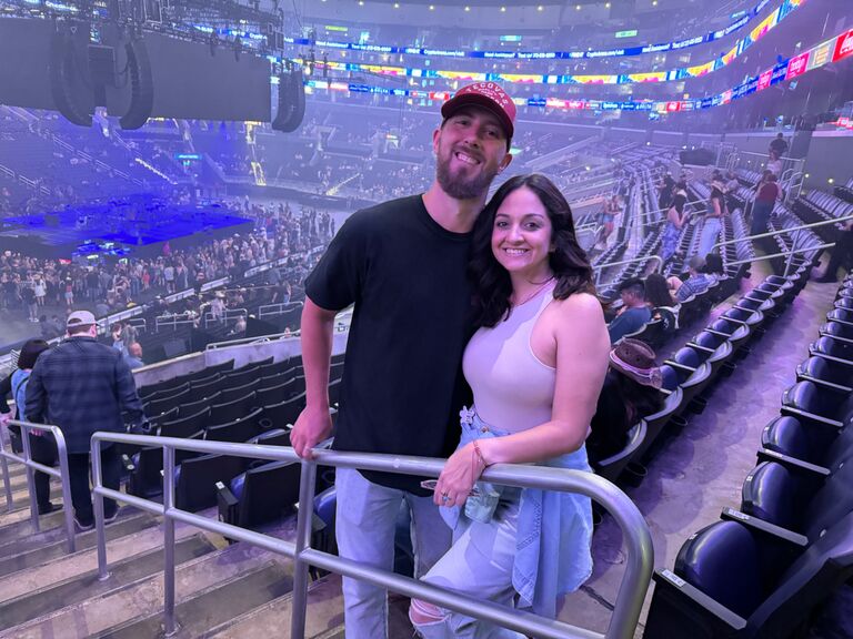 Kathy was a trooper and went with Derek to see Zach Bryan at the Crypto Arena in Los Angeles. She was the only latina in attendance that evening, and to her surprise, she loves his music.