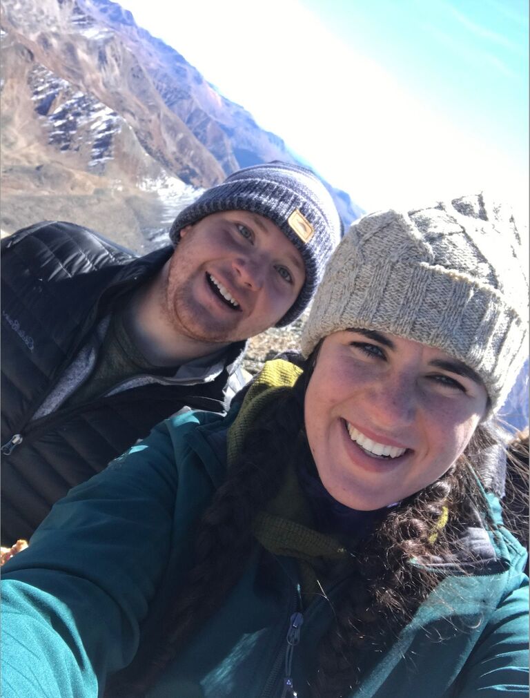 Let's just say that it did not take long for me to find interest in Madison. We were both new to our jobs in Colorado, and I remember her helping me run the ziplines that I was nervous to facilitate. She was always reassuring and kind to me. Some things that caught my eye were that she was consistent and grounded in faith, was always funny, and was good at ping pong. I found myself seeking to be around her, and I enjoyed every moment I could find with her. We had a lot of fun together, but I always felt like she was just out of reach. I was in the friendzone! 
- Joshua 