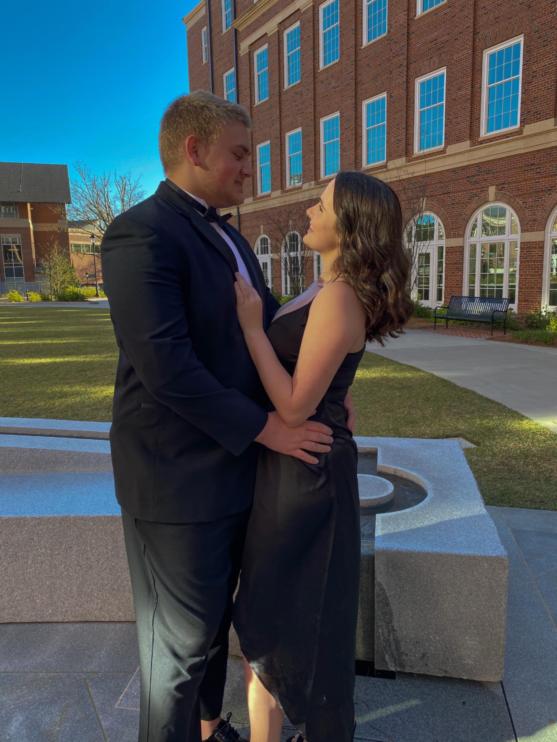 Our first college formal!