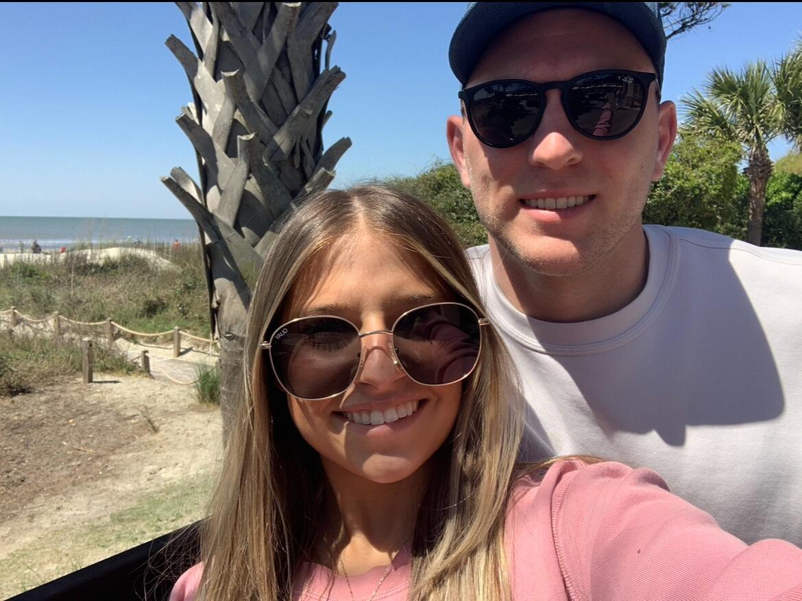 Madison and Alex vacationing in Hilton Head, SC