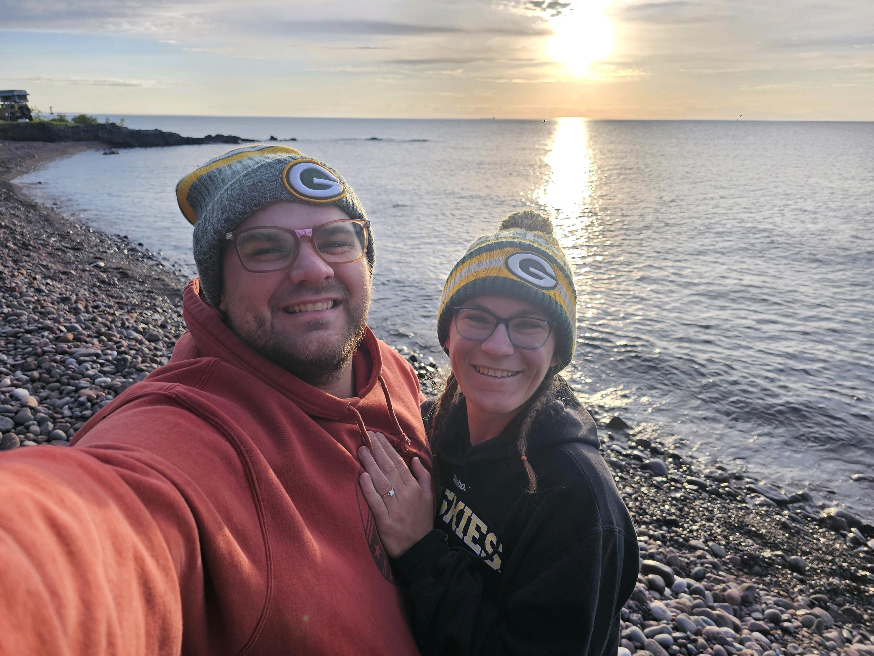 Tip of the Keweenaw- She Said Yes! 