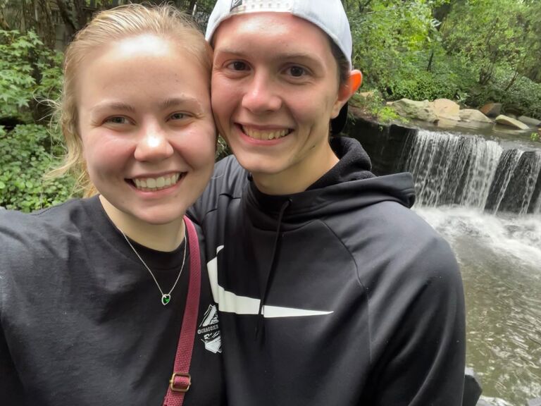 Caleb and Zoe reunite at Kings Dominion after 3 months long distance.