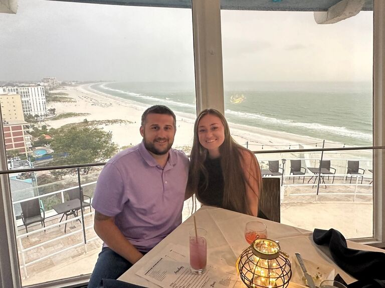 2nd Anniversary dinner on vacation in St. Pete Beach, FL