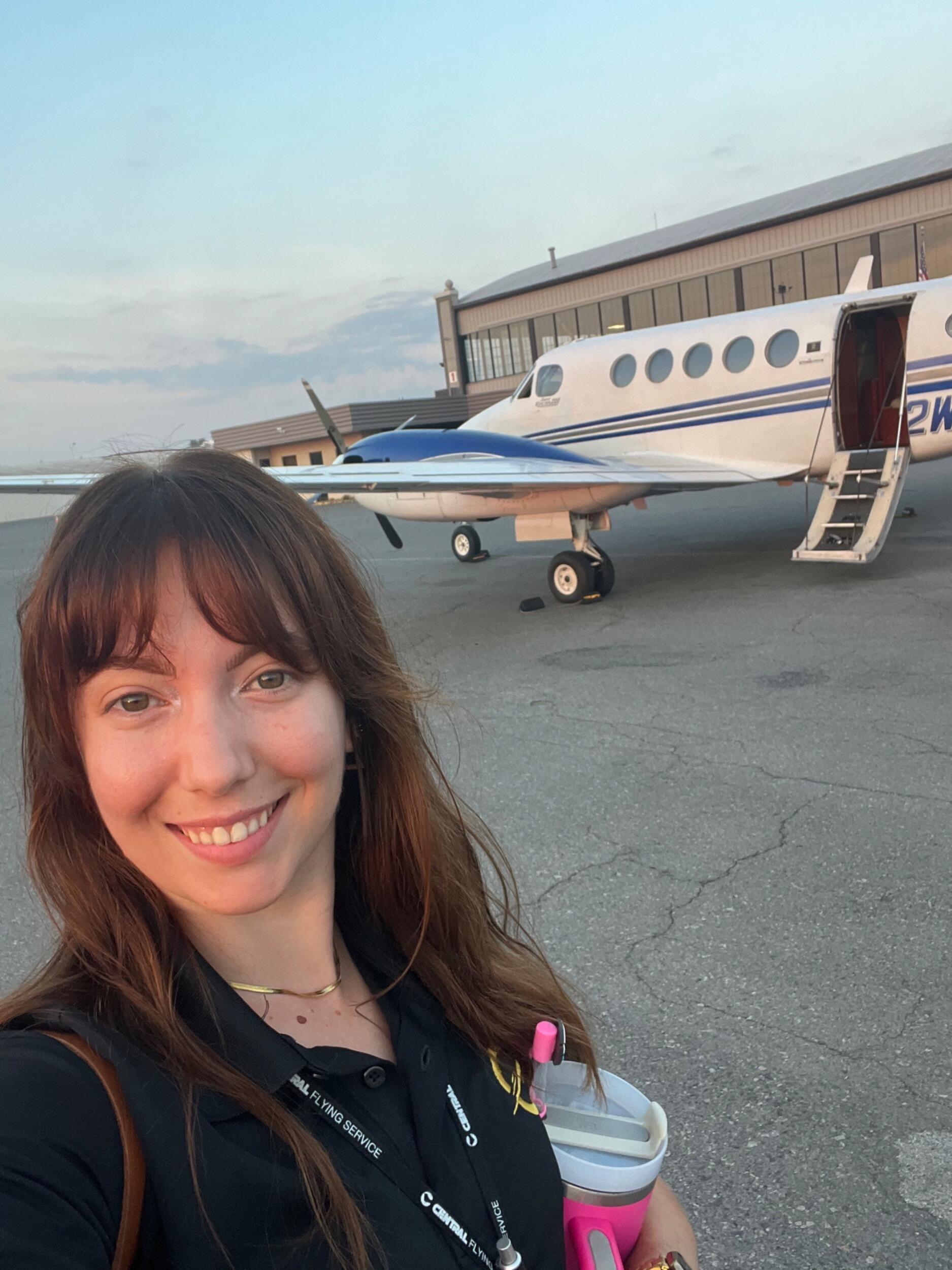The beginning of year five started and we hit the ground running. Samantha got her first job as a Certified Flight Instructor...