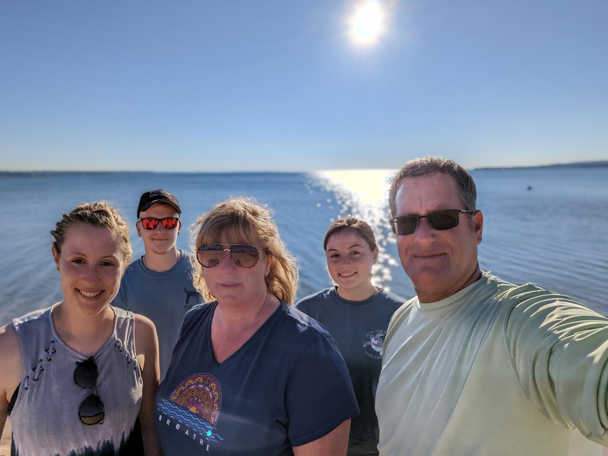 Sarah’s first trip to Michigan with the Schreiber family