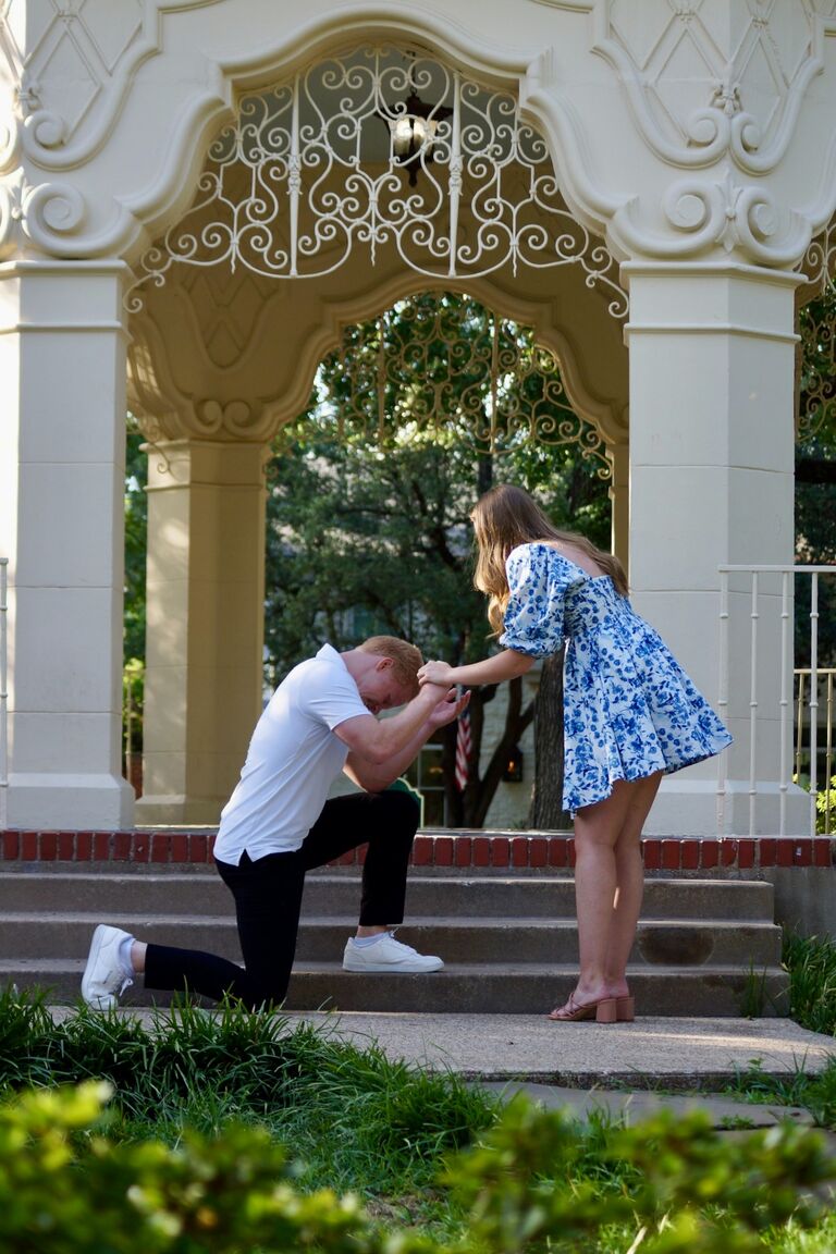 Logan had a timeline for how our relationship would progress, and Rachel patiently and excitedly waited for him to get on one knee. Finally, on June 22, 2024, we went to the fanciest dinner we had ever had, then went for a walk around Flippen Park. That's where we got engaged! We had a beautiful celebration with the friends and family who have been by our side for the past 5 years of our relationship. Now going forward we get to continue to love and support one another, learn from each other, make memories together, and glorify God together through our marriage. We are so excited to be Mr. and Mrs. Wheeler!