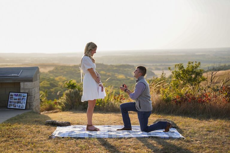 Caleb asked Alyssa to marry him!