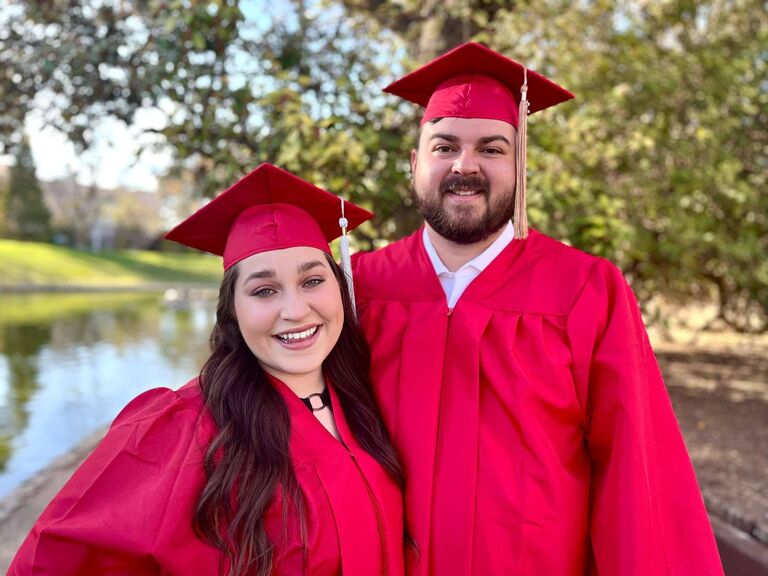 Graduated college together in Spring 2022
