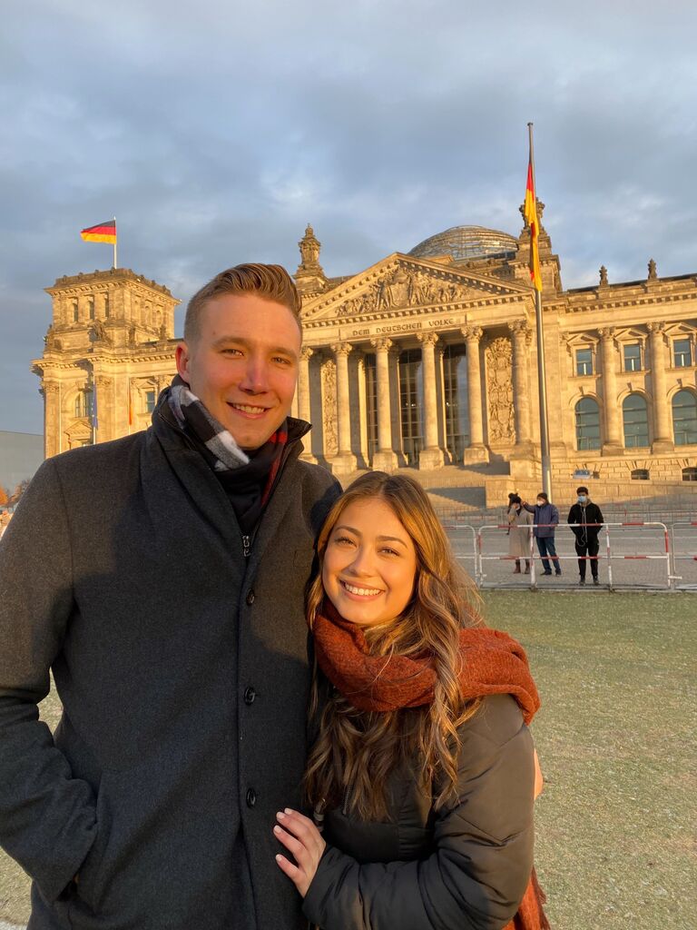 In December 2021, we finally went on our first trip to Germany together! This was my (Alex) first time visiting the home where Nik grew up!