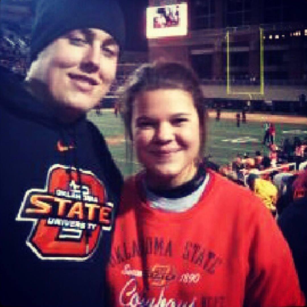 Our First OSU game together was Bedlam 2011. 