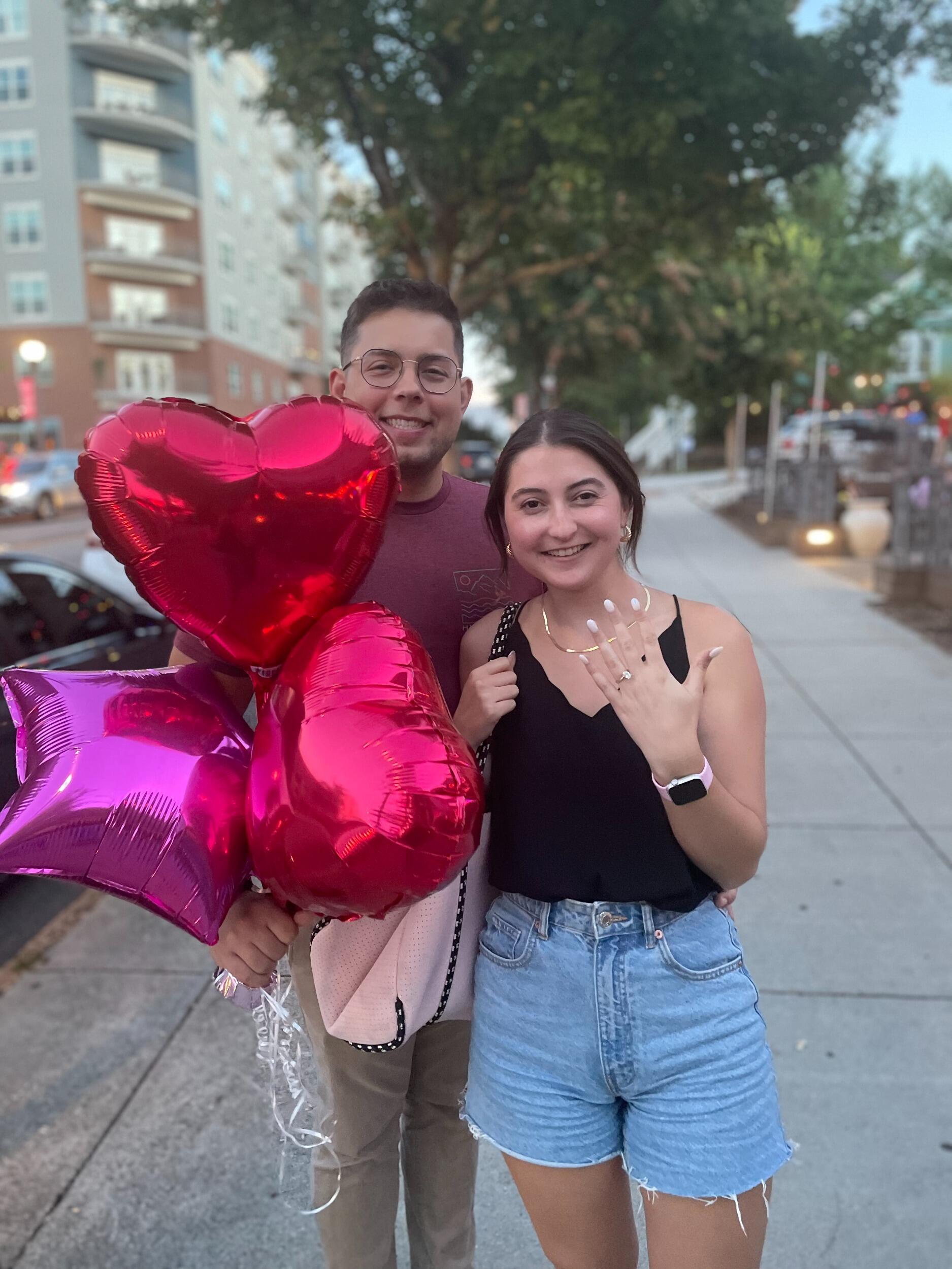 After almost 6 years of dating Matthew finally proposes!!