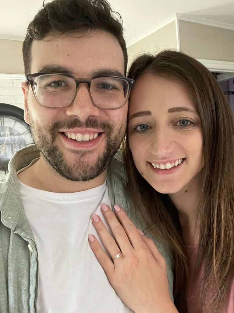 Finally we got our act together (and Chris got a ring).