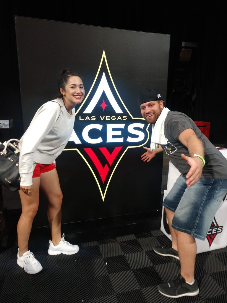 Company-hosted LV Aces game