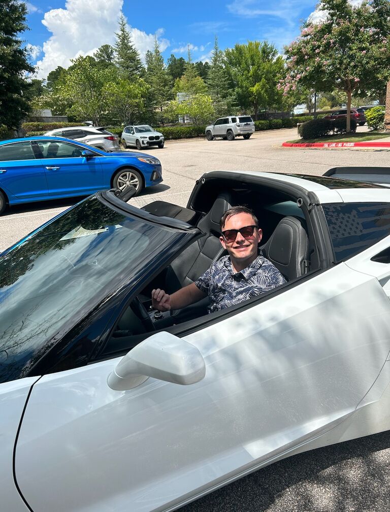"If you have the means- I highly recommend it. It is so choice."

Look at this man. 
