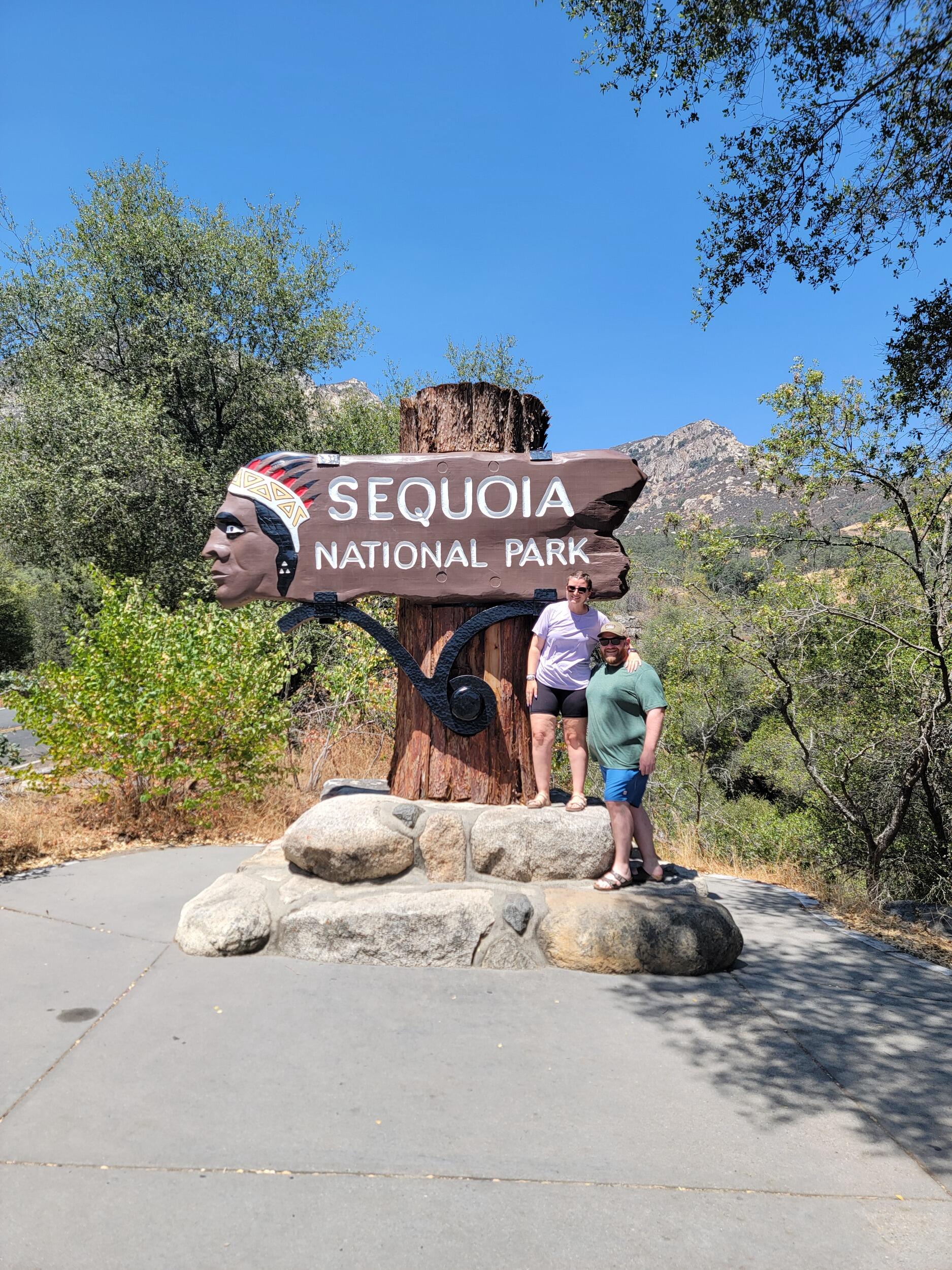 Our 4th National Park, Sequoia, California. 