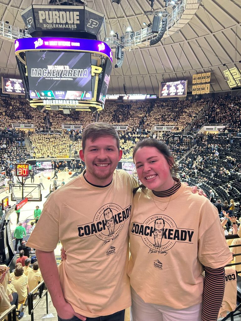 enjoying all the purdue basketball games