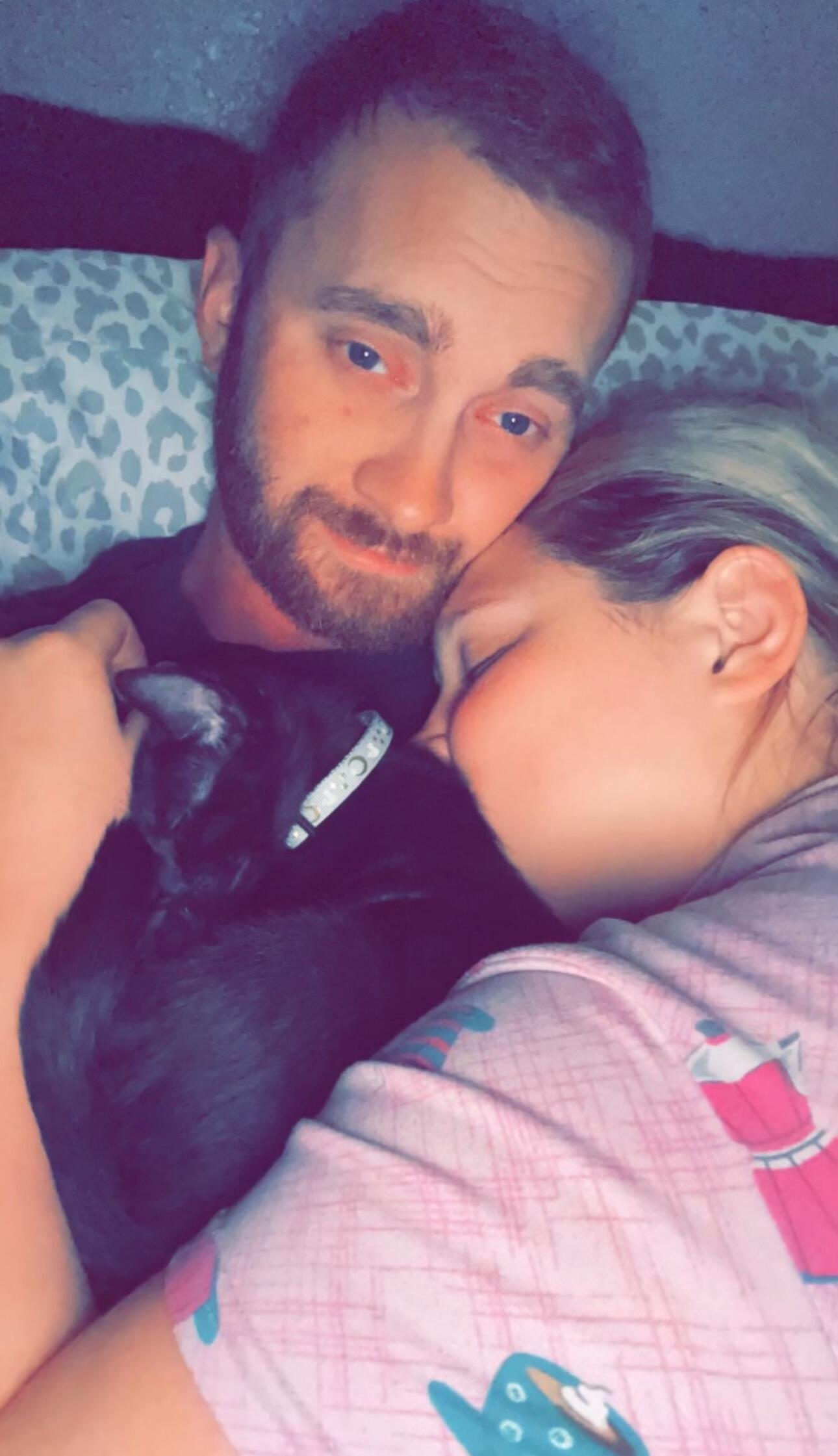 Our first cat together, and we named him Yami